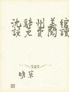 沈辞州姜绾歌小说免费阅读