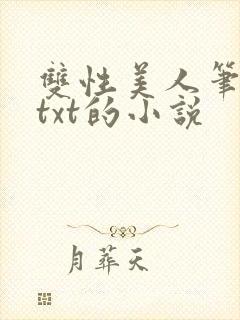 双性美人笔趣阁txt的小说封面
