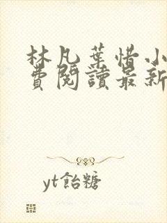 林凡叶惜小说免费阅读最新