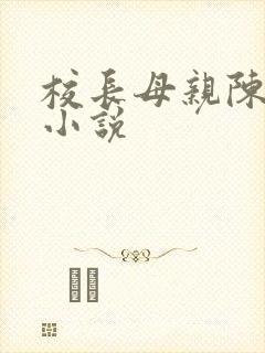 校长母亲陈淑娴小说