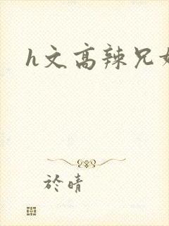 h文高辣兄妹封面