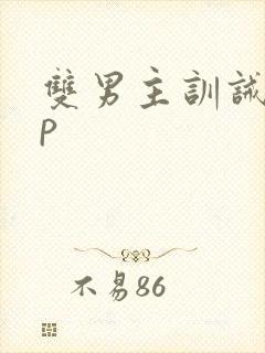 双男主训诫文sp