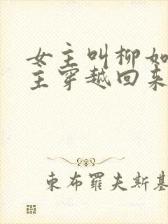 女主叫柳如烟男主穿越回来的小说