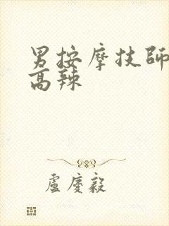 男按摩技师h文高辣封面