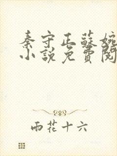 秦守正苏婉儿的小说免费阅读