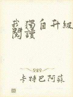 我独自升级在线阅读封面