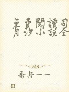 免费阅读司空苏月汐小说全文