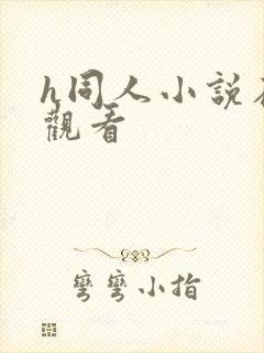 h同人小说在线观看