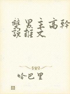 双男主高干文小说推文