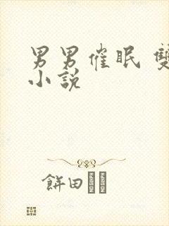 男男催眠 双性小说