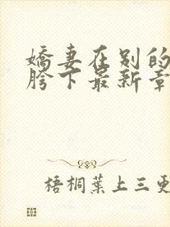 娇妻在别的男人胯下最新章节