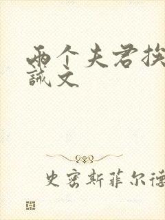 两个夫君挨打训诫文