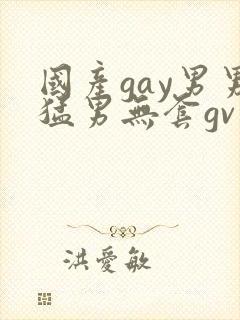 国产gay男男猛男无套gv
