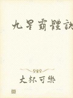 九星霸体诀'封面