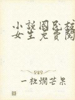 小说国民校草是女生免费阅读