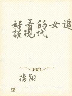 好看的女追男小说现代