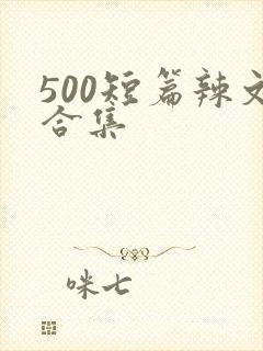 500短篇辣文合集