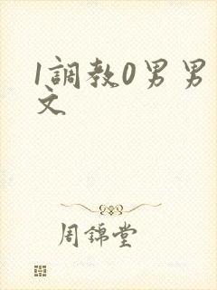 1调教0男男 文封面