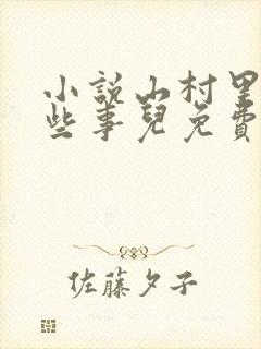 小说山村里的那些事儿免费阅读