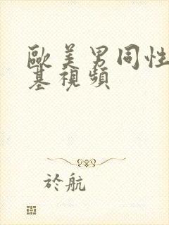 欧美男同性恋搞基视频