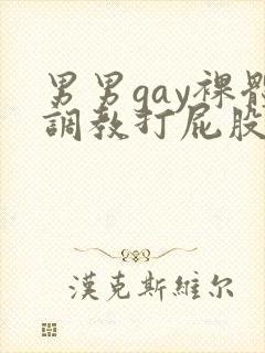 男男gay裸体调教打屁股网站