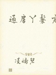 通房丫鬟 完本封面