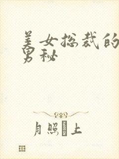 美女总裁的贴身男秘