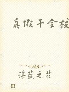 真假千金校园文封面