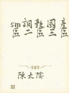 sm调教国产一区二区三区