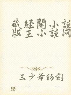 藏经阁小说第一版主小说网