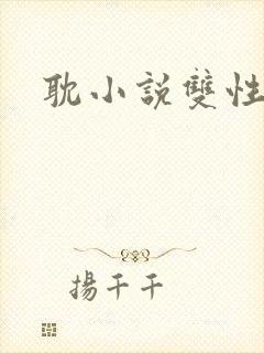 耽小说双性h封面