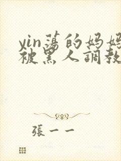 yin荡的妈妈被黑人调教小说封面