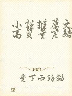 小说推荐文笔好高质量完结古言