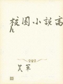 校园小说高干文h