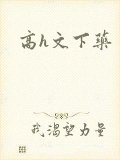 高h文下药