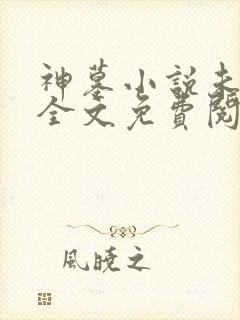 神墓小说未删版全文免费阅读