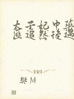 太子妃中药被山匪追然后遇到皇上萧封面