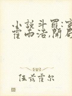 小说斗罗:穿越霍雨浩,开局拜师药老大结局