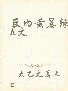 巨肉黄暴辣文高h文封面