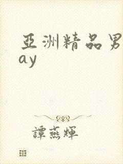 亚洲精品男男gay