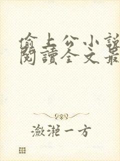 偷上公小说免费阅读全文最新章节