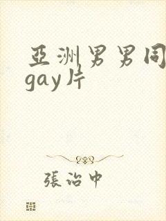 亚洲男男同性恋gay片封面