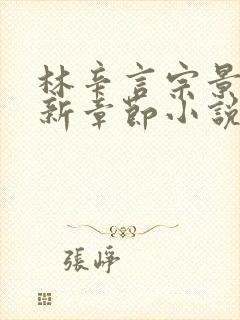 林辛言宗景灏最新章节小说