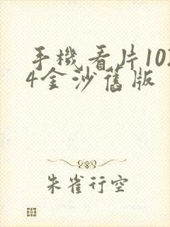 手机看片1024金沙旧版封面