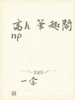 高h 笔趣阁 np
