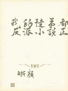 我的徒弟都是大反派小说正版全文下载