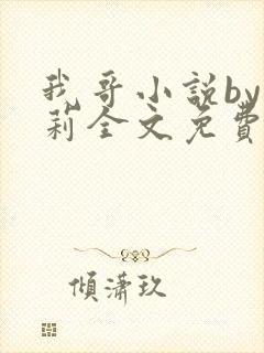 我哥小说by雪莉全文免费阅读完结