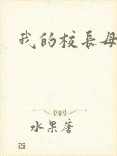 我的校长母亲封面