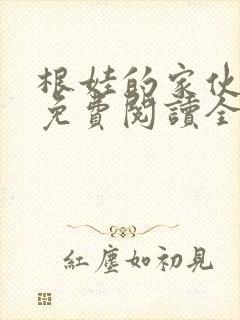 根娃的家伙小说免费阅读全文最新章