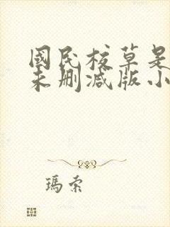 国民校草是女生未删减版小说